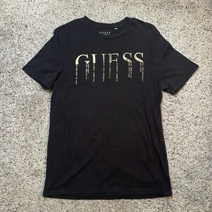 Guess Los Angeles Black Short‎ Sleeve T Shirt